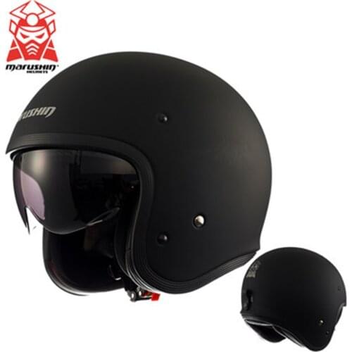 Marushin L10 Universal Motorcycle Protective Helmet Personality Open Face Helmet Half Helmet for Electrical-Motorbike Scooter
