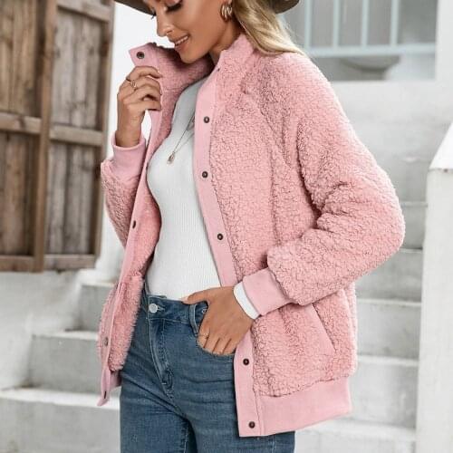 Autumn Winter Knitted Women Cardigan Y2k Knit Sweater Coat Print Lapel Plush Cardigan Sweaters Womens Long Sleeve Top Jacket