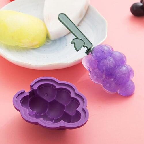 1PC DIY Ice Cream Molds Pineapple Strawberry Ice Molds Maker Homemade Fruits Ice Cream Popsicle Ice Maker Mould