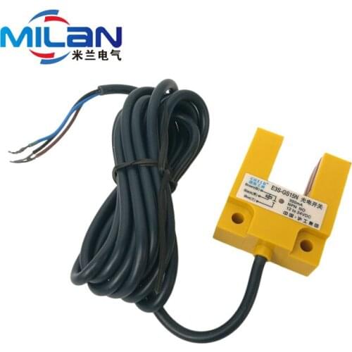 1PCS E3S-GS15E4 groove photoelectric switch photoelectric sensor three-wire NPN NO