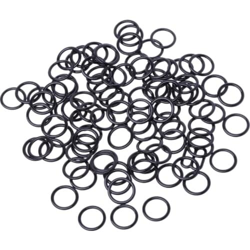 100pcs Metal Bra Strap Adjuster Slider O Ring Lingerie Supplies Sewing Craft DIY