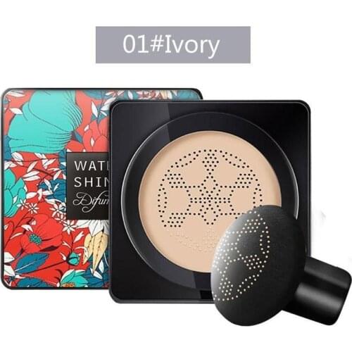 BB Foundation Air Cushion Mushroom Head BB Cream Concealer Beginner Natural Long Lasting Moisturizing No Blooming Make Up Cream