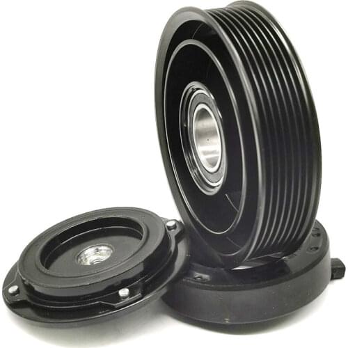 A/C Compressor Clutch Assembly Pulley 7SBU17C for BMW 5-Series F18 F10 F11 523i 528i 530i 3.0 64529165808 447160-1230 DCP05081