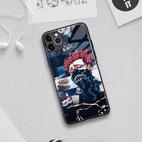 Zora Ideale Black Clover anime Soft Silicone Glass Phone Case for IPhone SE 6s 7 8 Plus X Xr Xs 11 12 Mini Pro Max Samsung