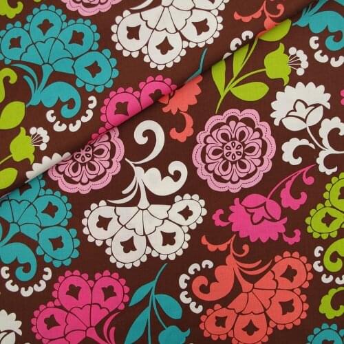 140cmx100cm Cotton Fabric - Flowers(030)