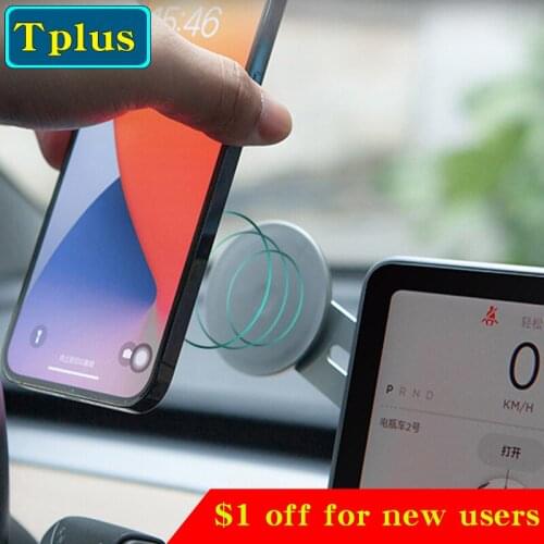 Magnetic Car Phone Holder Mobile Mount Cell Stand Smartphone GPS Support For iPhone 12 in Car Mobile Cell Phone Holder Stand