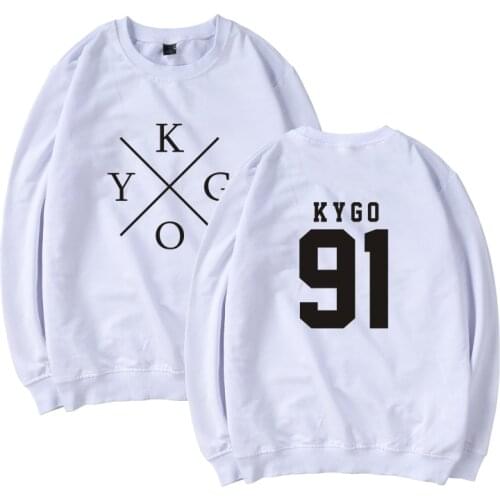 LUCKYFRIDAYF Kygo 91 print hip hop fashion women capless Sweatshirt men hoodie casual o neck Long Sleeve tracksuit pullover tops