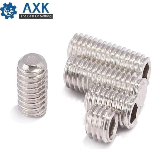 Socket Set Screw Stainless Steel 100pcs/lot M3 Hex Din916 Stainlness High Quality Service Electrical