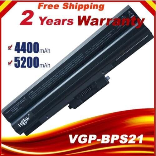 New Laptop Battery For Sony VGP-BPS13/S VGP-BPS13A/S VGP-BPS13AS VGP-BPS13B/S VGP-BPS13S VAIOVGN-AW53FB VAIOVGN-FW150EW