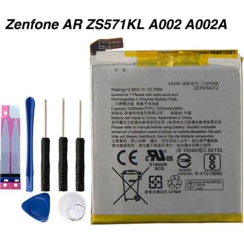 Original C11P1608 Phone Battery For ASUS Zenfone AR ZS571KL A002 A002A