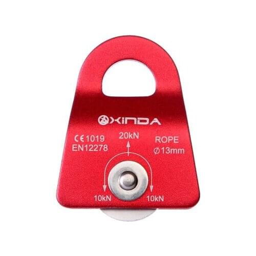 Portable Professional Mobile Flank Plates Pulley Gear Mountaineering Rock Climbing Rescue High Altitude Carriage Pulley