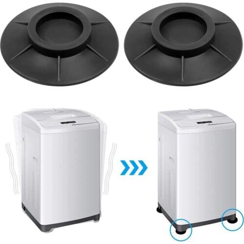 Practical Anti Vibration Pads Washing Machine Non-Slip Washer Dryer Feet Pads Universal Thickened Fixed Suction Cup