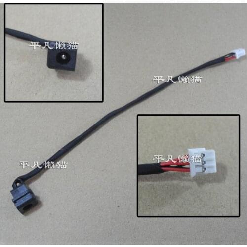 DC Power Jack with cable For Hasee A560P K580P K580S K580C T6-B QTH6 laptop DC-IN Flex Cable