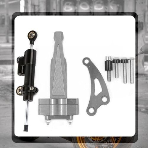 For HONDA CB650F CB 650F 2017 2018 Motorcycle Accessories CNC Aluminum Alloy Adjustable Steering Damper Stabilizer Mounting