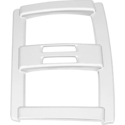 Silver Rear Air Conditioning Vent Outlet Frame Cover Trim ABS plastic Rear Air Vent Frame for BMW 1 2 3 4 Series 3GT F20 F22 F30