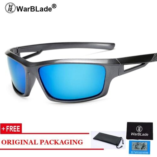 2018 Fashion Men Polarized Sunglasses Stylish Sun Glasses Male 100% UV400 Polarised Driving Goggle Eyewears KP1008 WarBLade