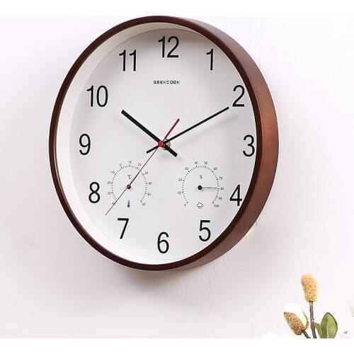 Modern Design Wall Clock Nordic Silent Vintage Industrial Decor Rustic Wall Clock Living Room Reloj Cucu Home Decor YY60DC