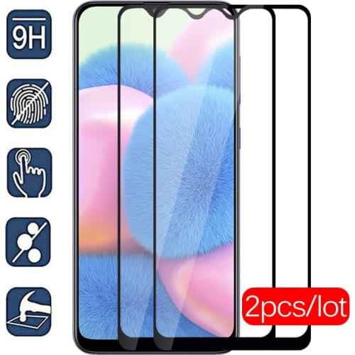 For samsung a30s Glass 2pcs protective Glass For Samsung Galaxy A30 s A 30s A 30 A307F A305F Screen Protector tempered glas Film