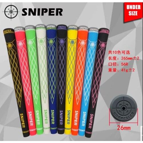 10 color under size womens golf grip