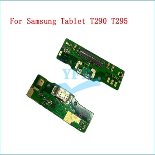 10pcs USB Charger Charging Dock Port Connector Flex Cable For Samsung Tablet T290 T295 Replacement