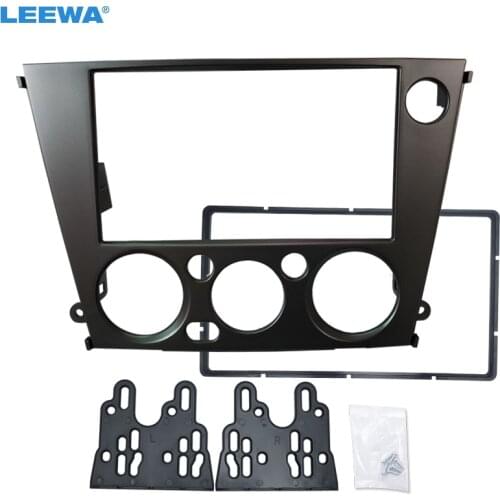 LEEWA Car Radio Stereo 2DIN CD DVD Fascia Frame Adapter for Subaru Legacy/Outback(LHD) Dashboard Panel Frame Kits #CA2111