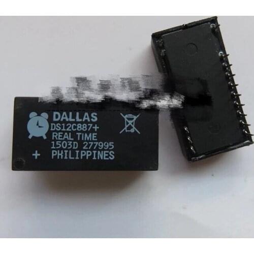 Free shipping 10pcs/lot DS12C887 DS12887 12C887 DS12C887+ DIP new