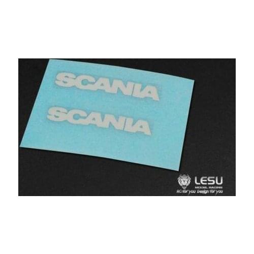 LESU Rear Fender Sticker A 1/14 TAMIYA DIY RC Sca Tractor Truck K019-17 TH04838-SMT5