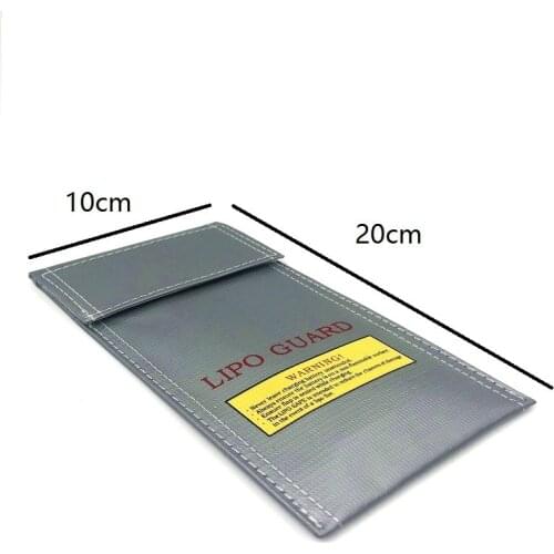 Lipo Battery Bag RC Lipo Safe Guard Battery Guard Charging Protection Bag Explosion Proof Sack Pouch Protector 100*200