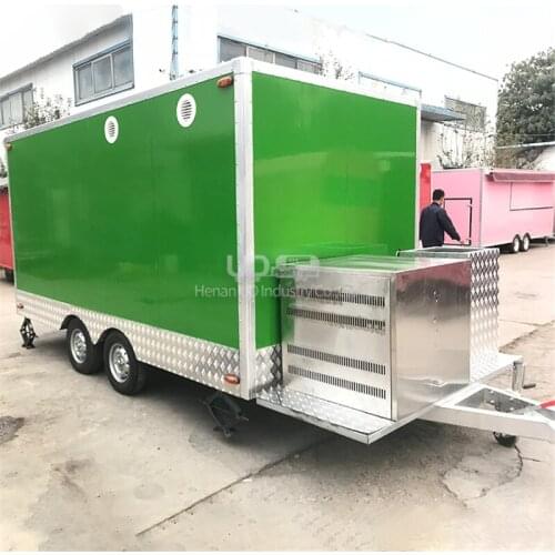 Kitchen Trailer Taco Waffle Kiosk Ice Cream Truck Candy Hot Dog Mobile Food Cart