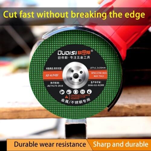 OUDISI 107mm Metal Cutting Discs 5inch Cut Off Wheels Flap Sanding discs Grinding Discs Angle Grinder Wheel 5-50Pcs