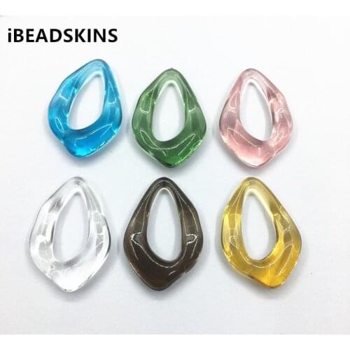 New arrival! 36x24mm 100pcs Clear Acrylic Oval-shape Beads for Earrings accessories parts,hand Made Jewelry Earring DIY