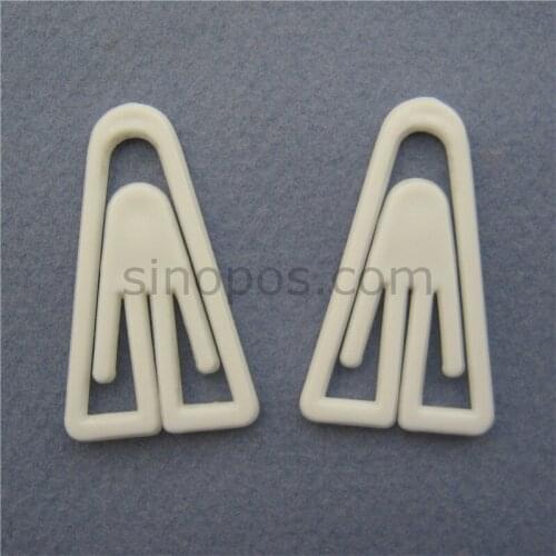 Factory direct wholesale white shirts plastic clip, Mainly for shirt /dress, Mini underwear pegs