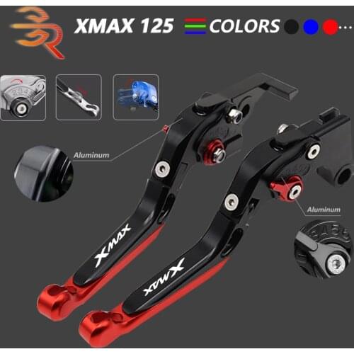 XMAX 125 2017 Accessories For YAMAHA X MAX 200/250/400 CNC Adjustable Folding Brake Clutch Levers Motorcycle Parts 2016-2018