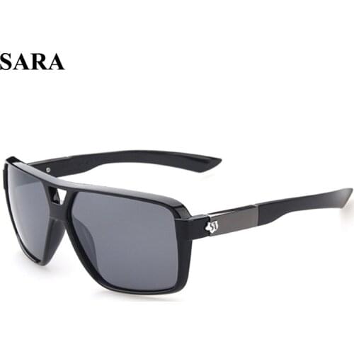 SARA New Polarized Sunglasses Men Women Goggles Eyewear Oculos Feminino Square For Men Unisex Vintage Retro Sun Glasses FX888