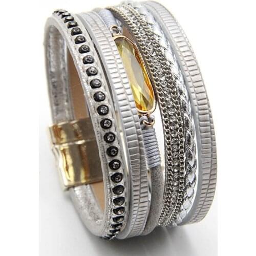 Showfay Leather Bracelets