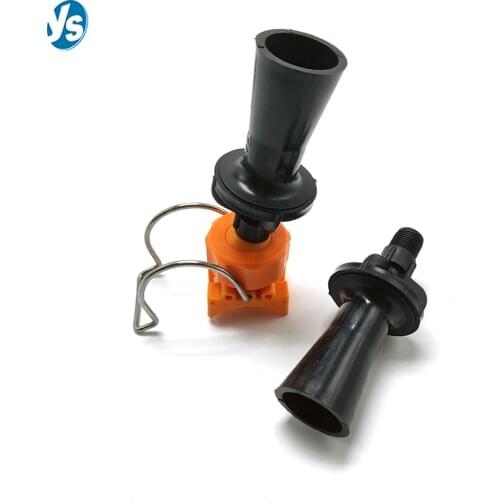 Universal Eductors Mixing Fluid Nozzle, Polypropylene Mixing Nozzle, Eductor Mixing Nozzle Quick-installed Pipe Clamp