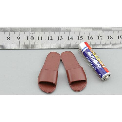 1/6th Soldier BHT002 Plastic Slippers Model for 12" Action Figure Doll