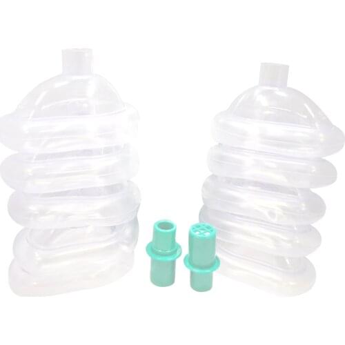 10 sets Adult CPR Training Face shiled with Training valves first aid training Mouth Breath One-way Valve Tools