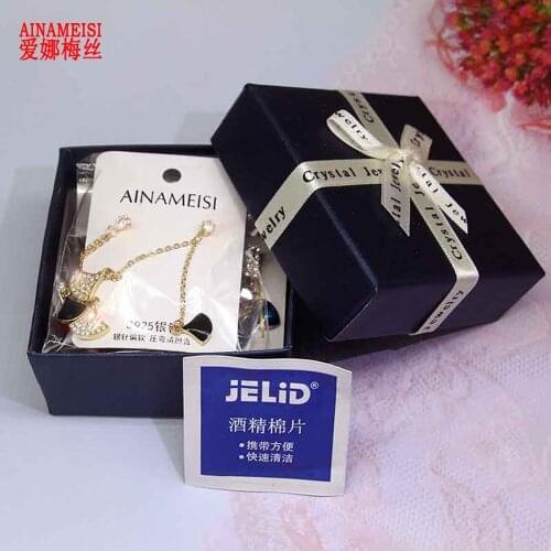 AINAMEISI Womens Earrings Ladies Fashion Jewelry Geometric Stars Pendant Earrings Tassel Pearl Rhinestone Flower Stud Earrings