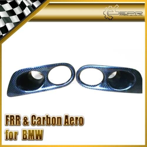 Car Styling For BMW E46 M3 Real Carbon Fiber Fog Light Cover