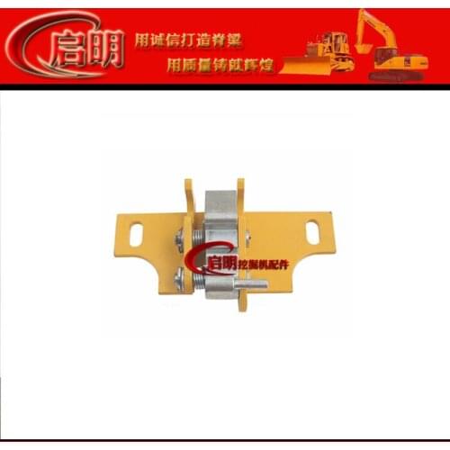 Free shipping for excavator Accessories Komatsu Pc300/350/360-7 Engine Cover Lock Seat/Hood/Rear Cover Lock Seat