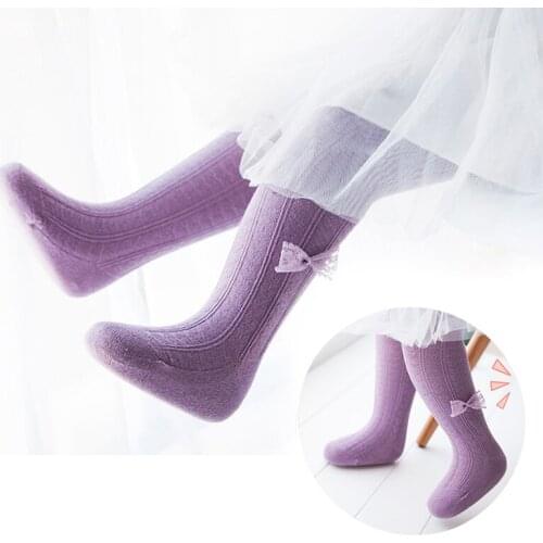 Kids Girl Spring Autumn Tights Baby Girl Pantyhose Kid Infant Knitted Tights Newborn Stockings Soft Toddler Clothing