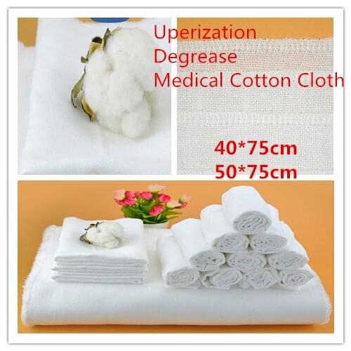 Cotton Baby Diaper Fabric Uperization Degrease Medical Cotton Cloth for newbaby Breathable Diapers Swaddlebaby