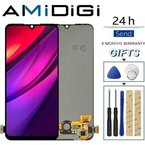 OLED Quality LCD For XiaoMi MI A3 LCD Display With Frame For MIA3 LCD Digitizer Assembly Replacement Parts ForMI A3 Display