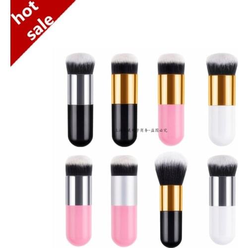 Chubby Pier Big Makeup Brushes 1Pc Professional Foundation Brush BB Cream Powder Blush Cosmetics Beauty Tools Face Make Up Brush