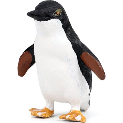 Small Penguin Animal Figure Collectible Toys Sea Animal Cognition Action Figures Kids Plastic Model Toys