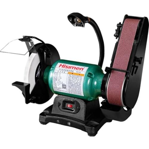 6 inch 8 Inch Table Grinding Wheel Abrasive Belt Polishing Wheel Grinding Belt Machine Woodworking Grinding Machine