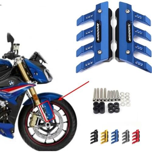 Motorcycle Front Fender Side Protection Guard Mudguard Sliders For BMW S1000R S1000 R Accessories universal