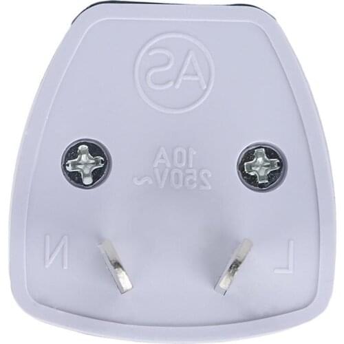 Portable Plug Adapter Universal Travel US Or EU To AU Power Socket Adapter Travel Converter Adapter Outdoor Converter