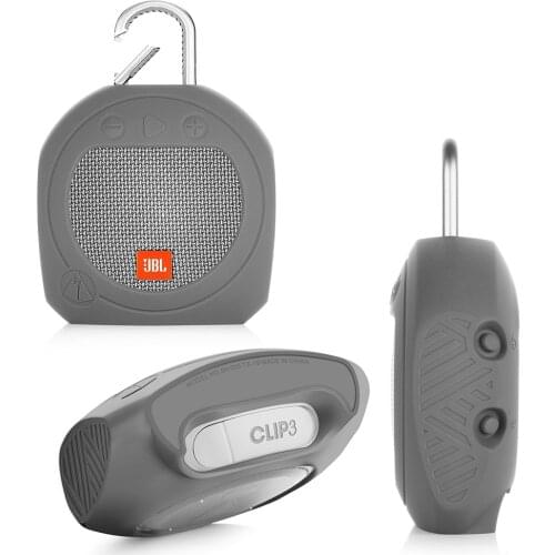 New Silicone Sling Shockproof Dustproof Shell Protective Case Cover For JBL Clip 3 Clip3 Bluetooth Speaker Gadgets
